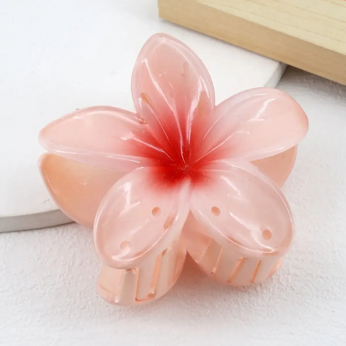 Gradient Flower Hair Accessories Set