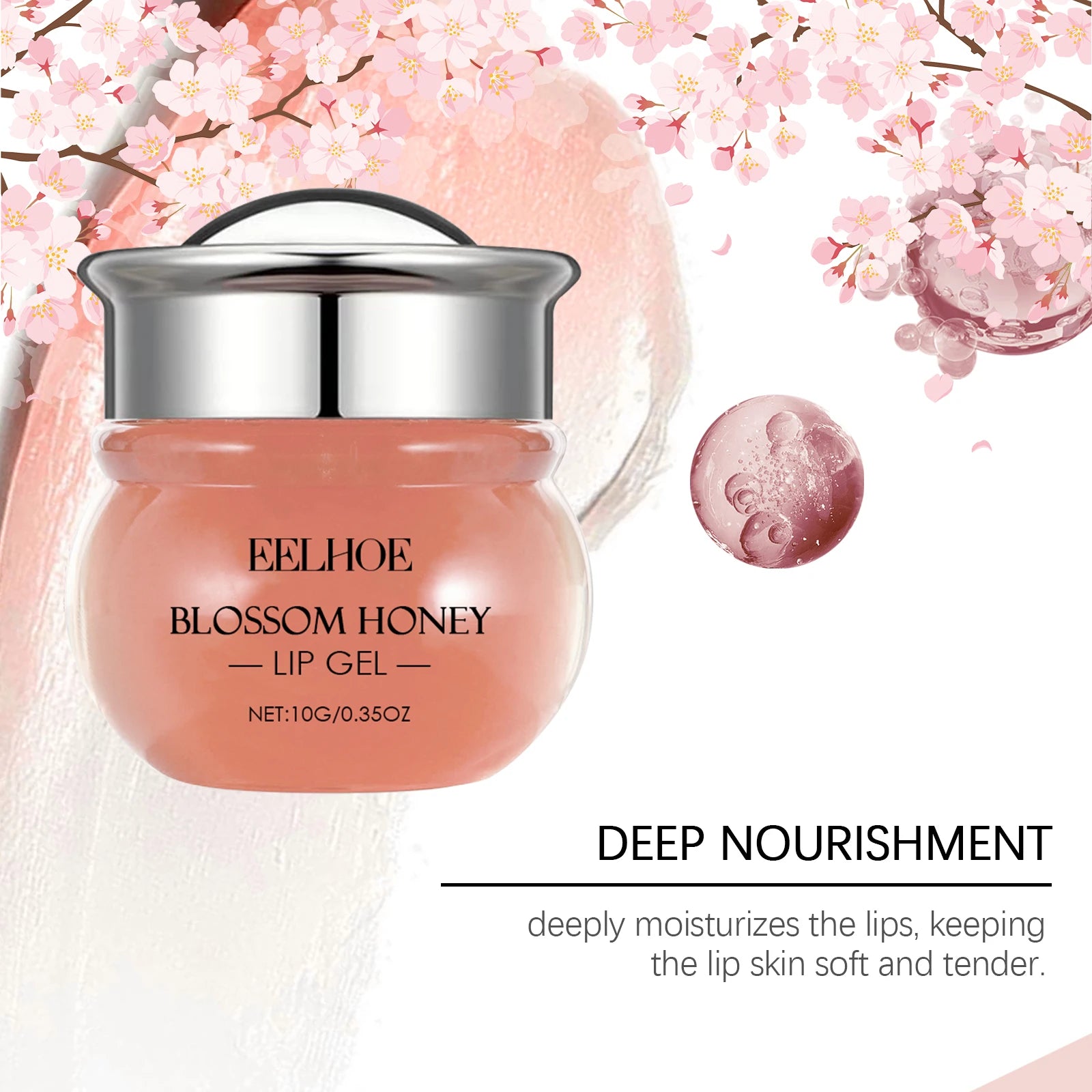Vitamin E Sakura Lip Moisturizing Gel