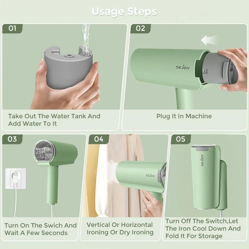 Sejoy 150ml Handheld Garment Steamer