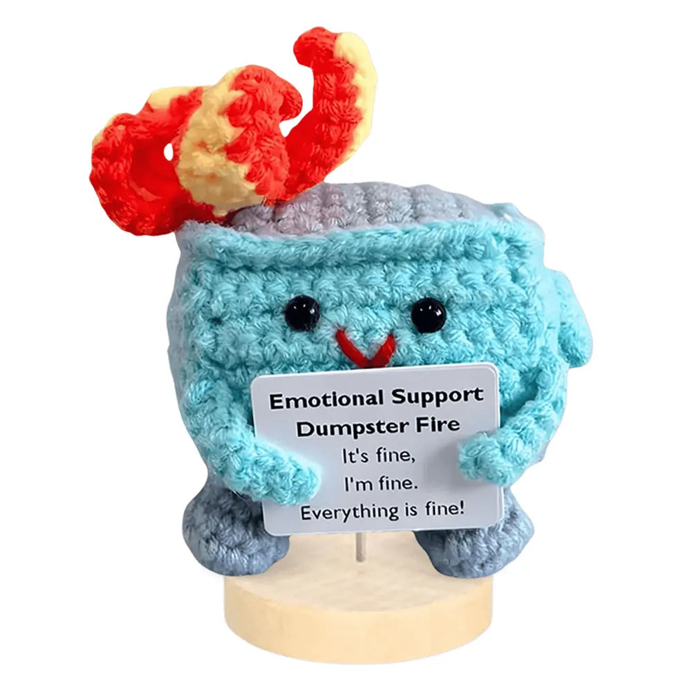 Crochet Dumpster Fire – Support Gift