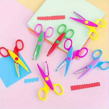 6 Pattern Craft Scissors Set – 5 Inch