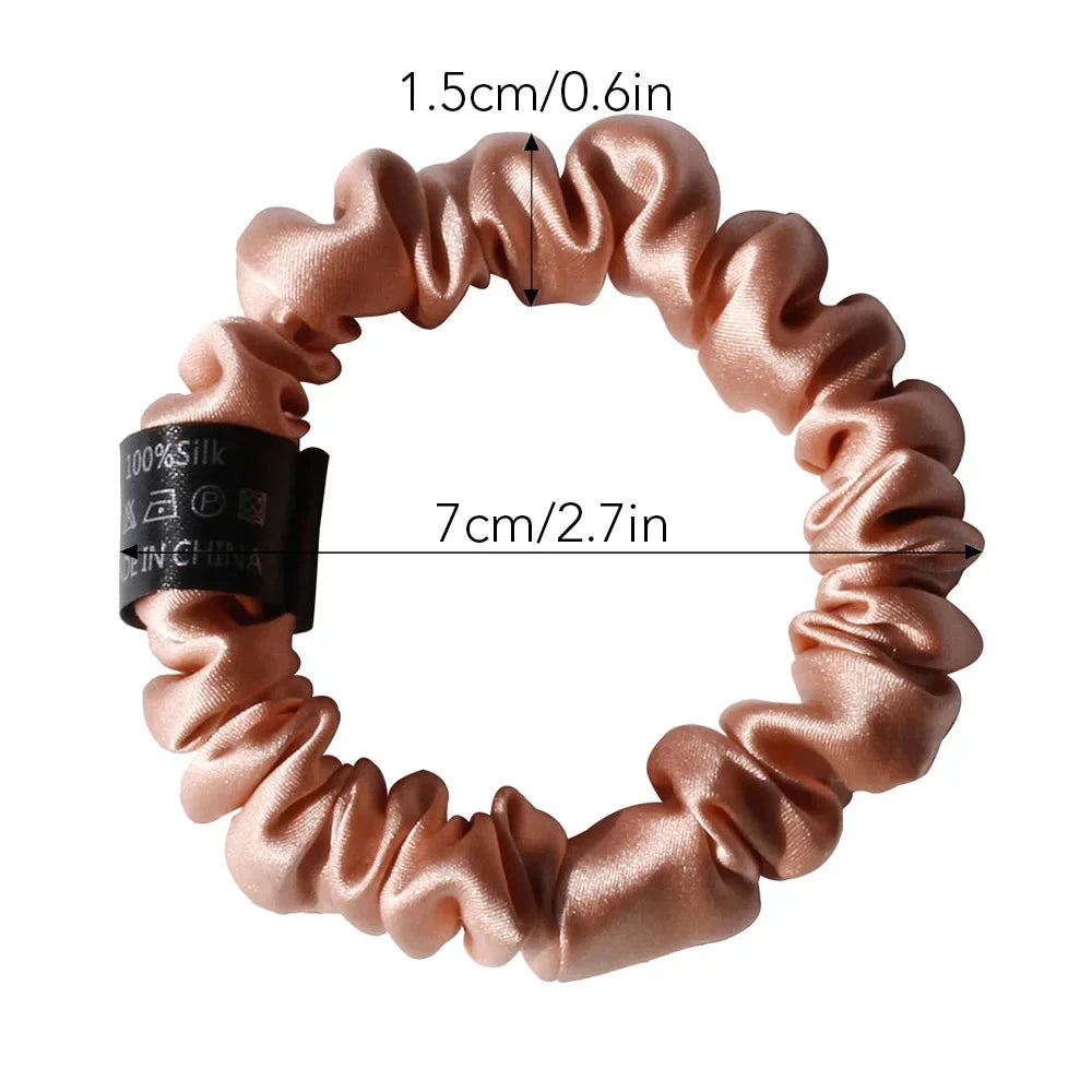 Pure Mulberry Silk Scrunchies 1.5CM