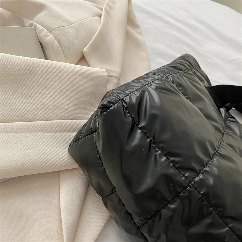 Quilted Cotton Padded Large Tote Bag