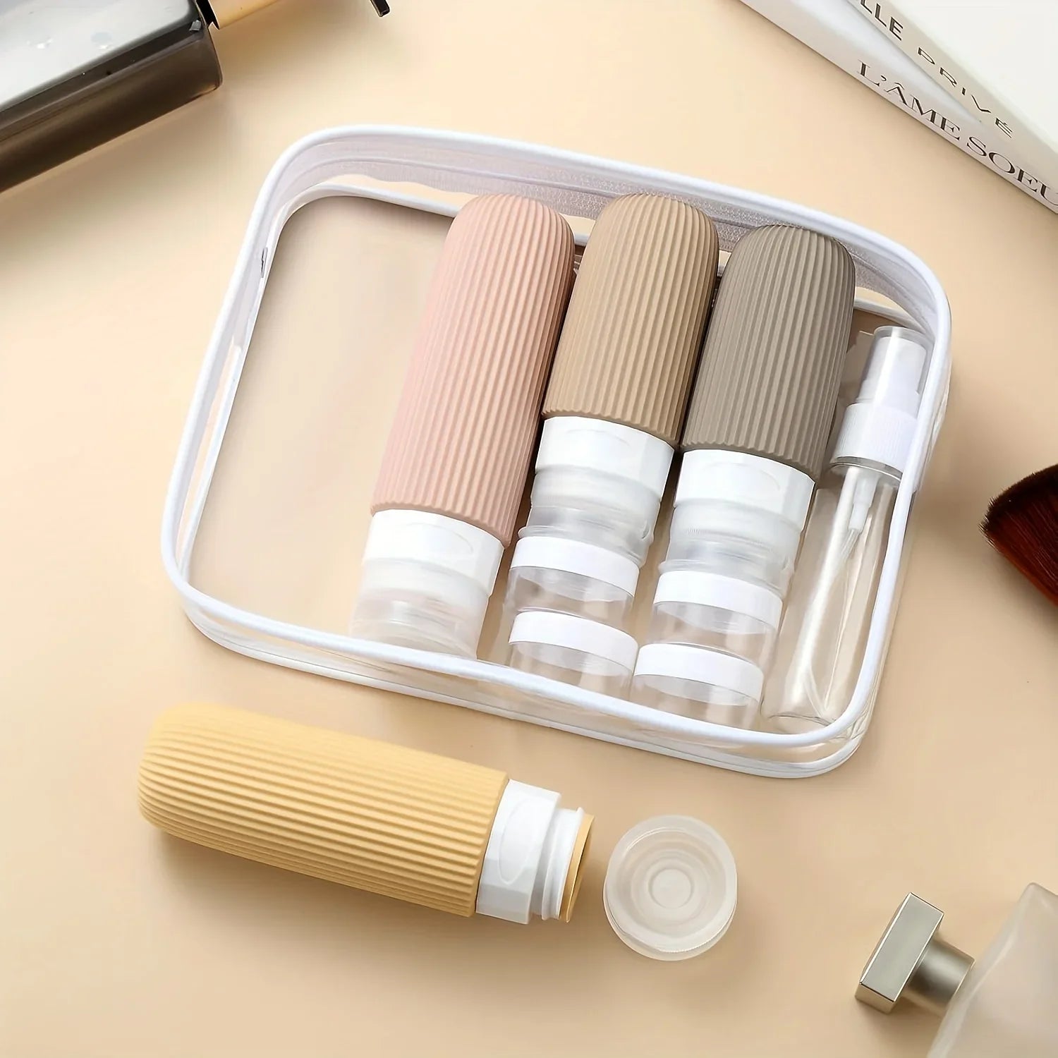 16-Piece TSA Travel Bottle Set