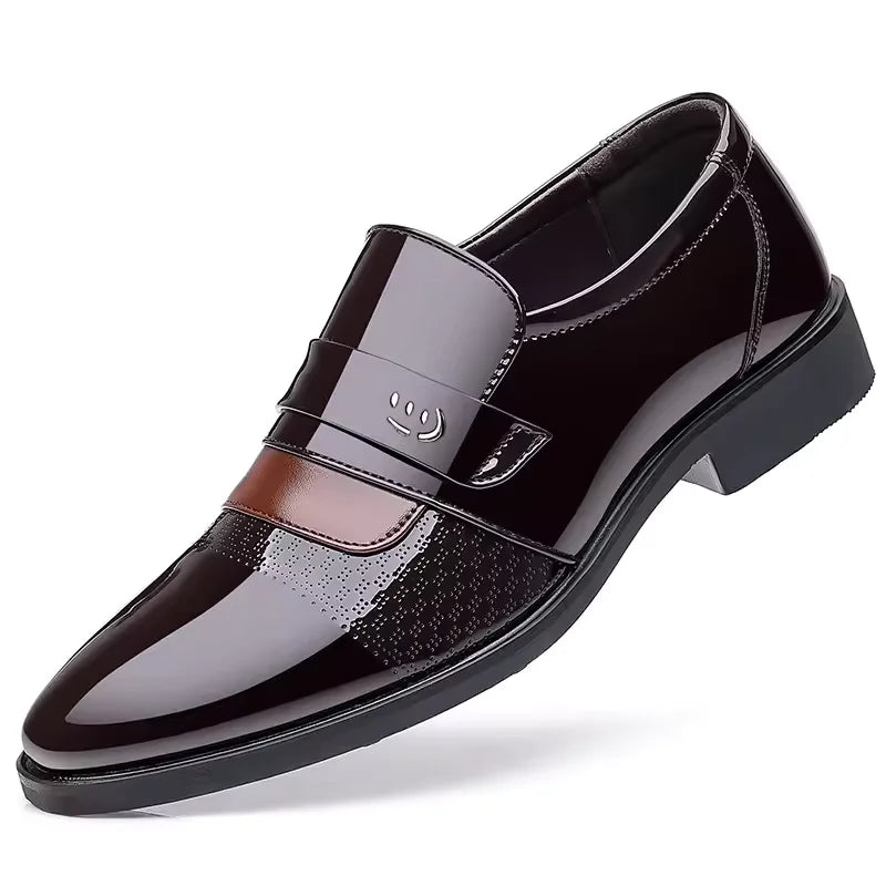 Men's Casual Leather Formal Dress Shoes
