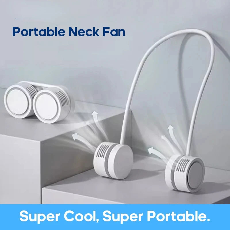 Hanging Neckband Bladeless Portable Fan
