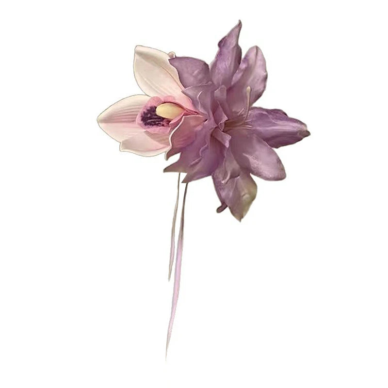 Boho Flower Hair Clips for Women Girls