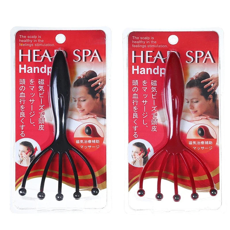 Magnetic Bead Five-Claw Scalp Massager