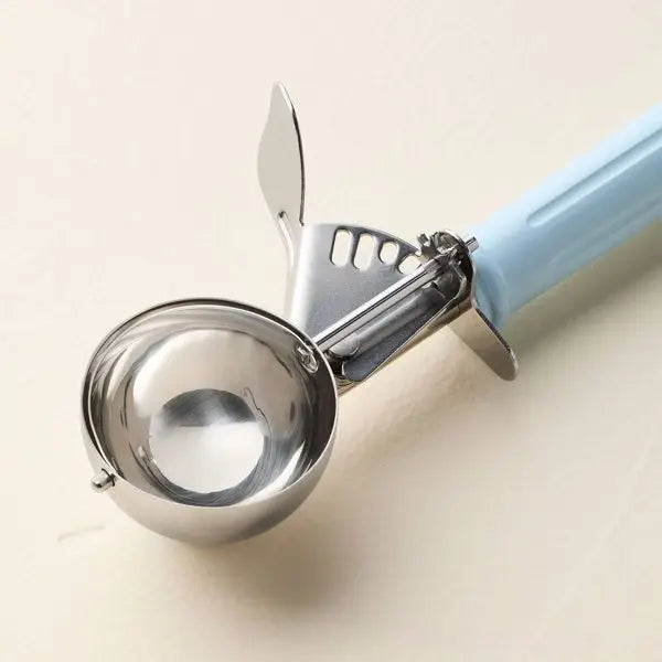 Light Blue Ice Cream Scoop with Grip