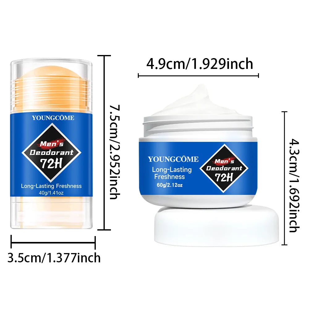 Men’s Natural Anti-Sweat Deodorant Stick