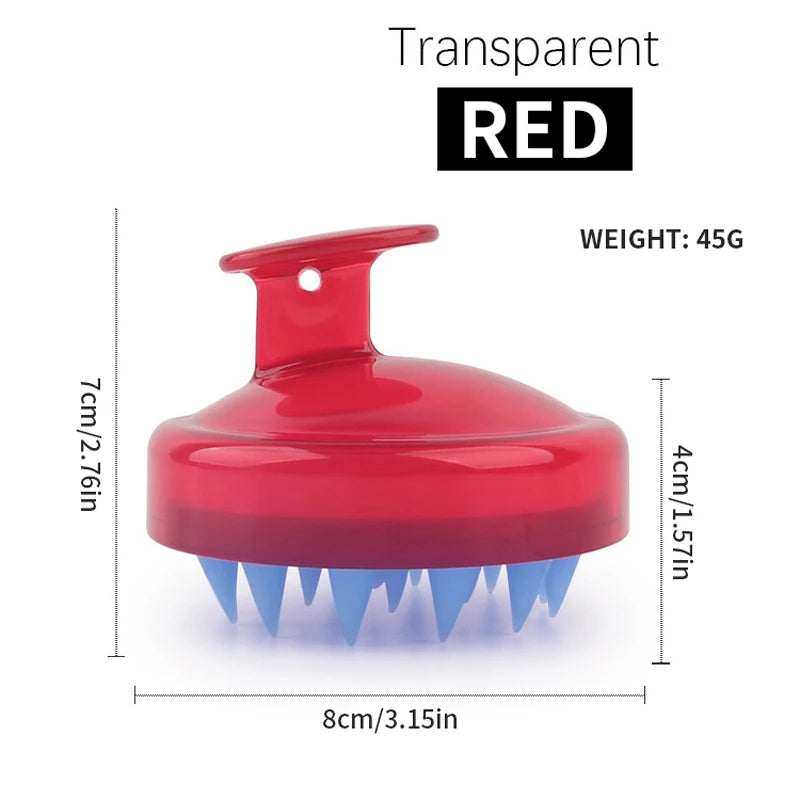 Silicone Scalp & Body Massage Brush