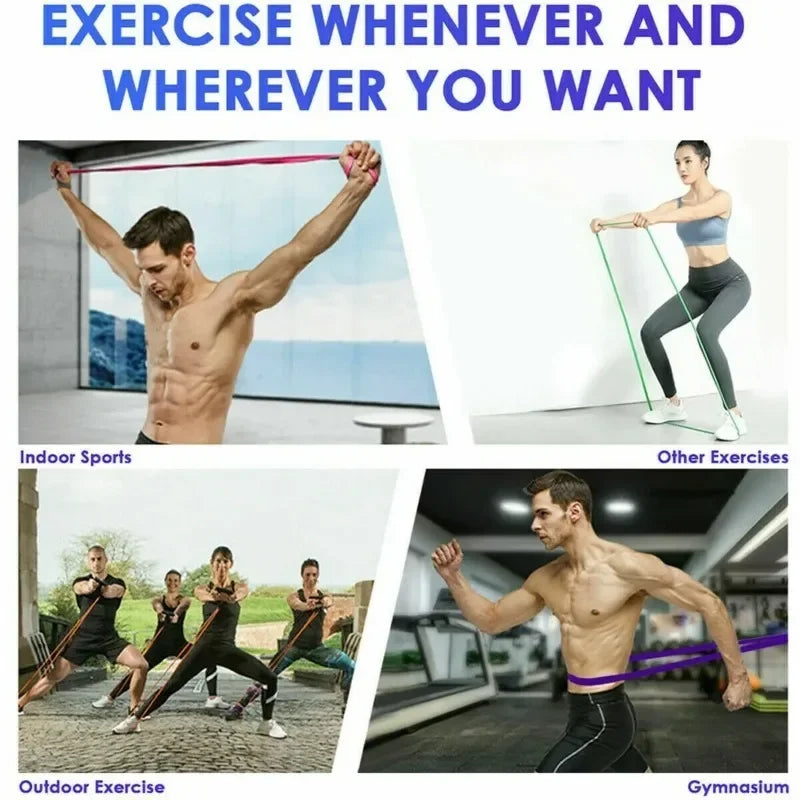 Elastic Resistance Bands for Workout
