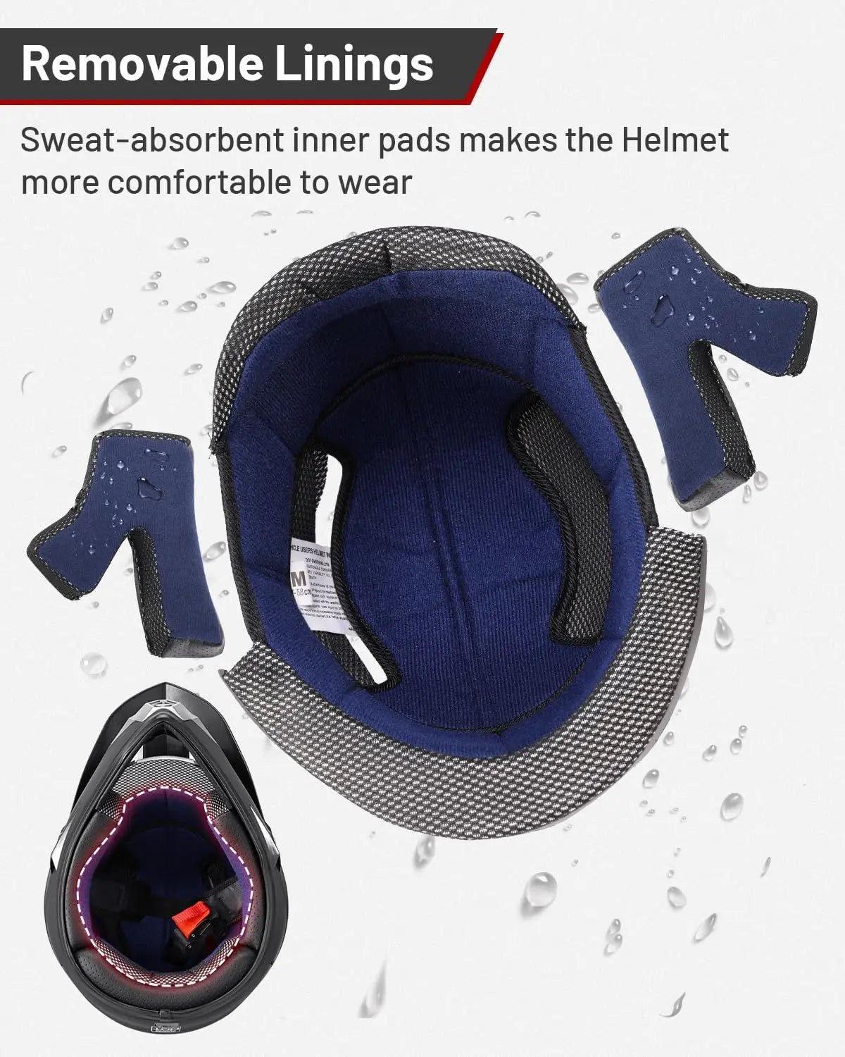 Youth Dirt Bike Helmet Set – Large