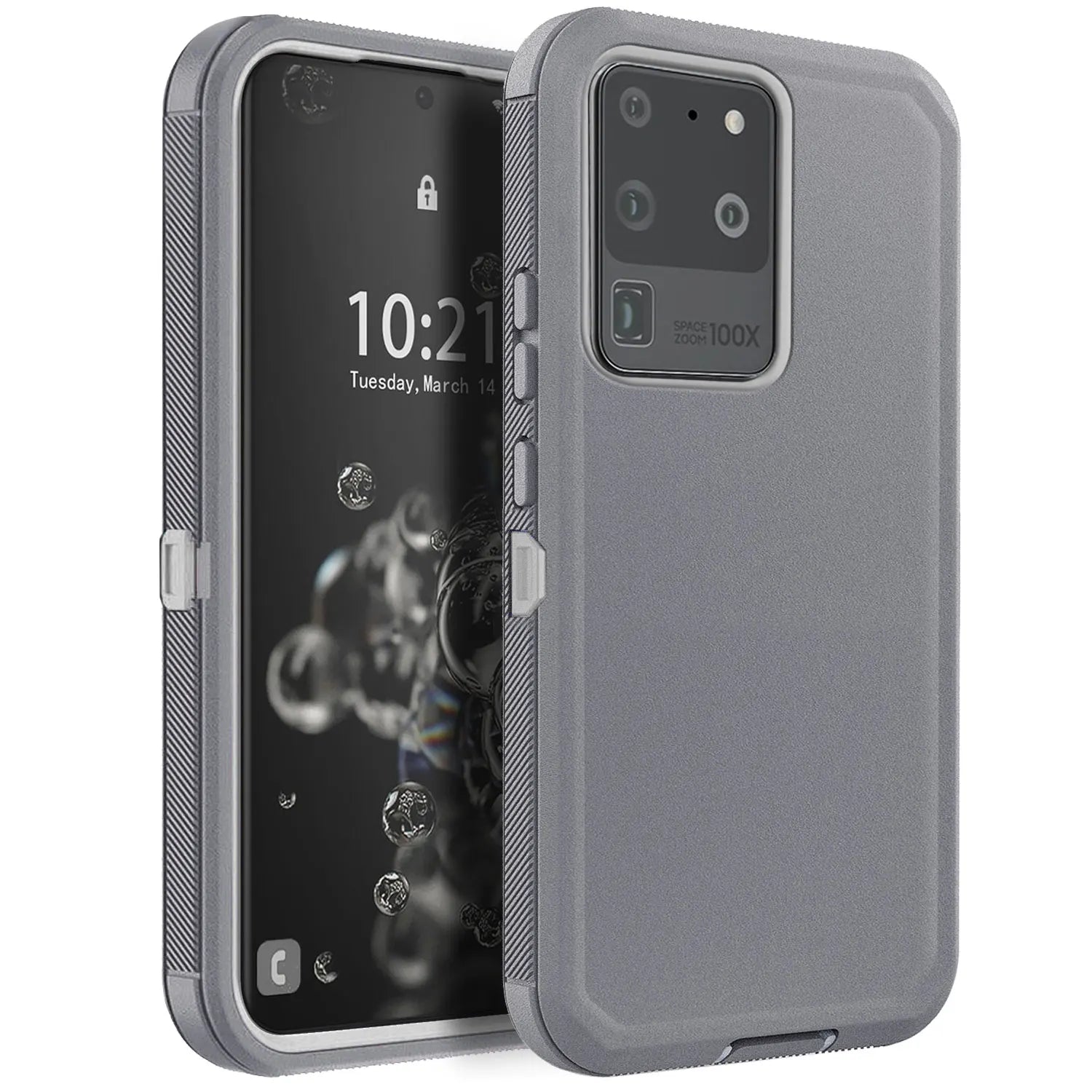 Galaxy S20 Series Rugged 3-in-1 Case – Gray