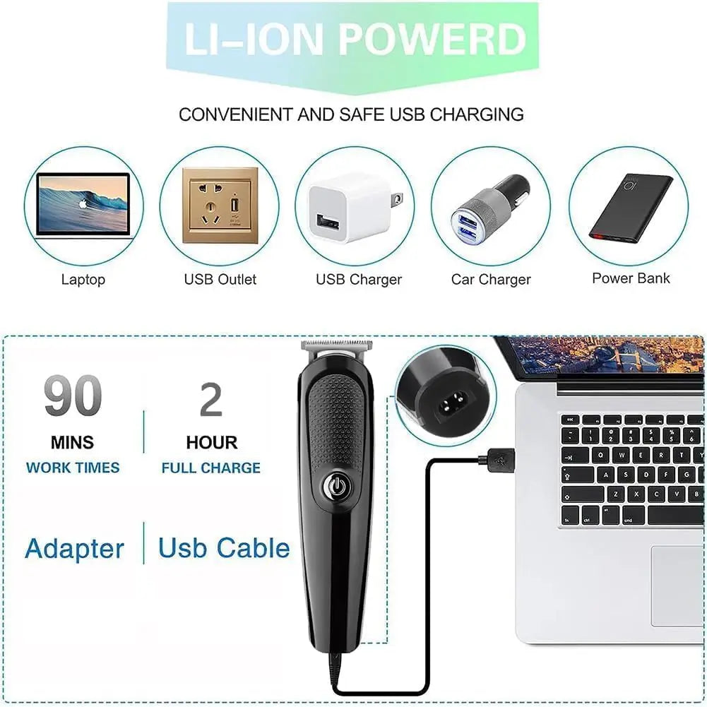 Professional Cordless & Corded Hair Clippers