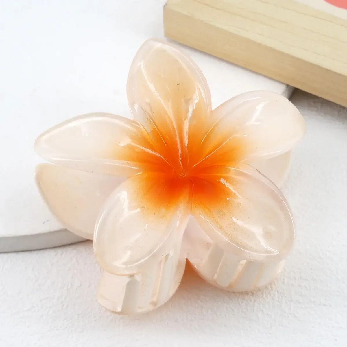 Gradient Flower Hair Accessories Set