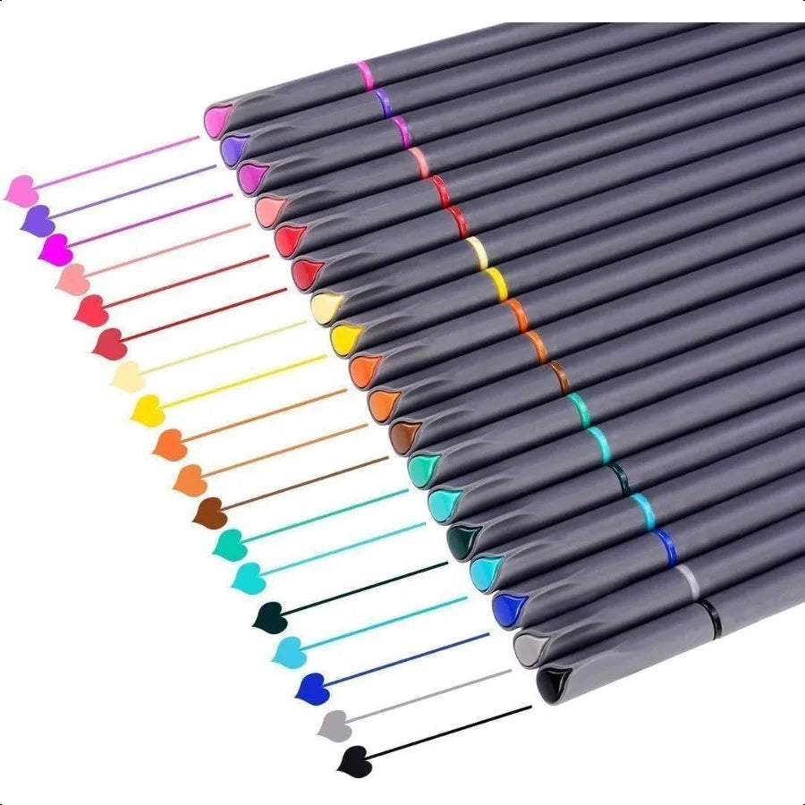 Colored Fineliner Pens Set – Journal & Art