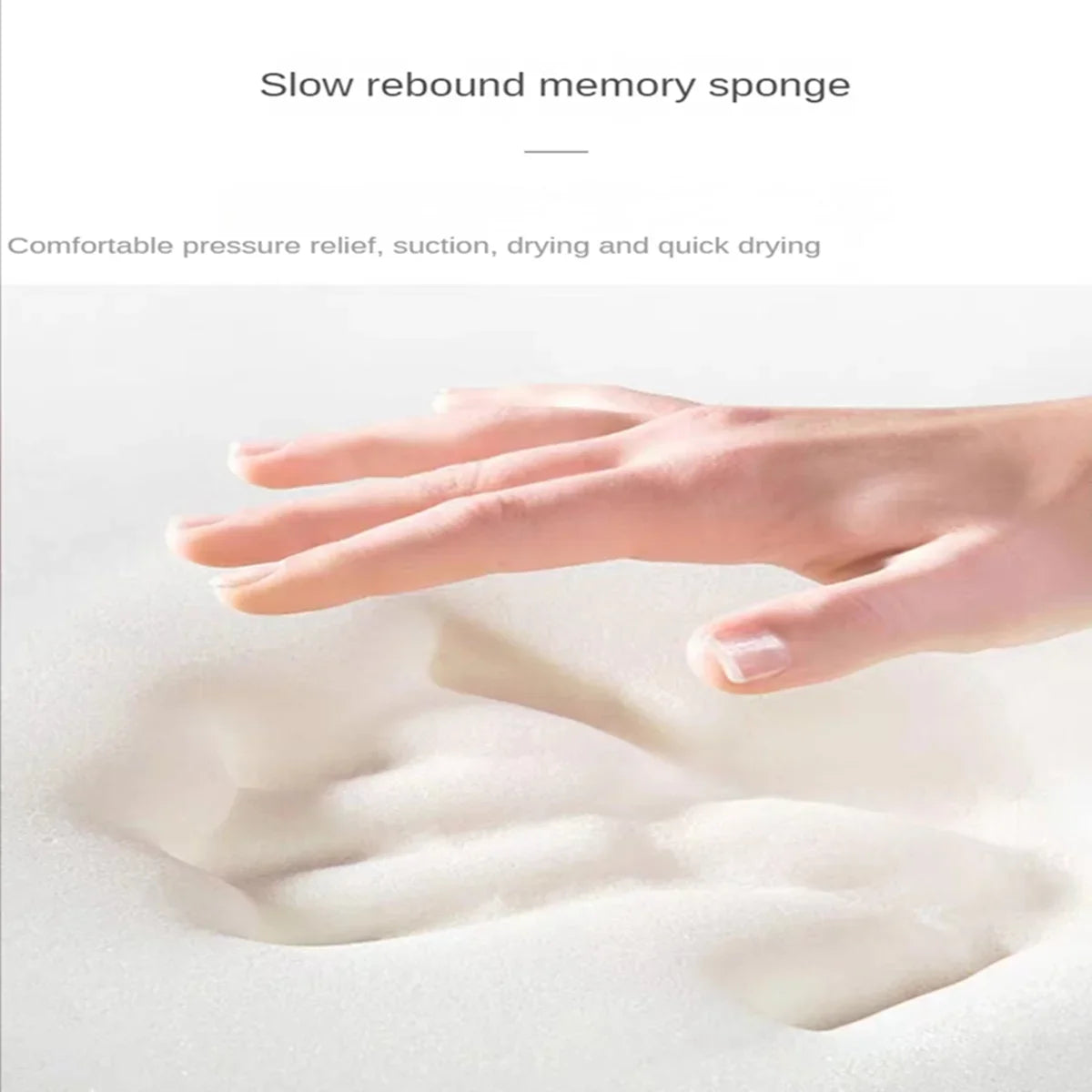 Plush Anti-Slip Bathroom Mat Carpet