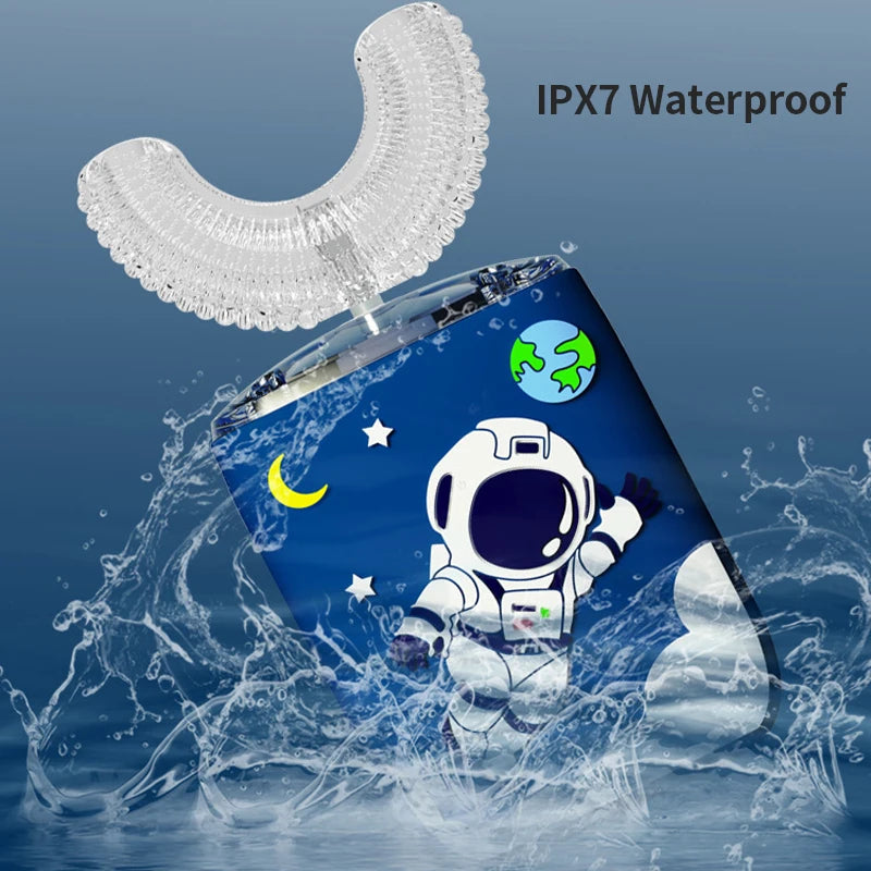 360° U-Shaped Kids Electric Toothbrush
