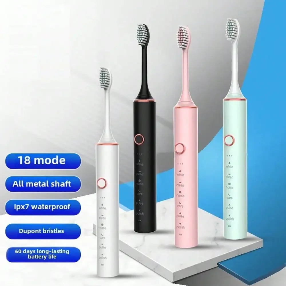 Soft Bristle USB Electric Toothbrush