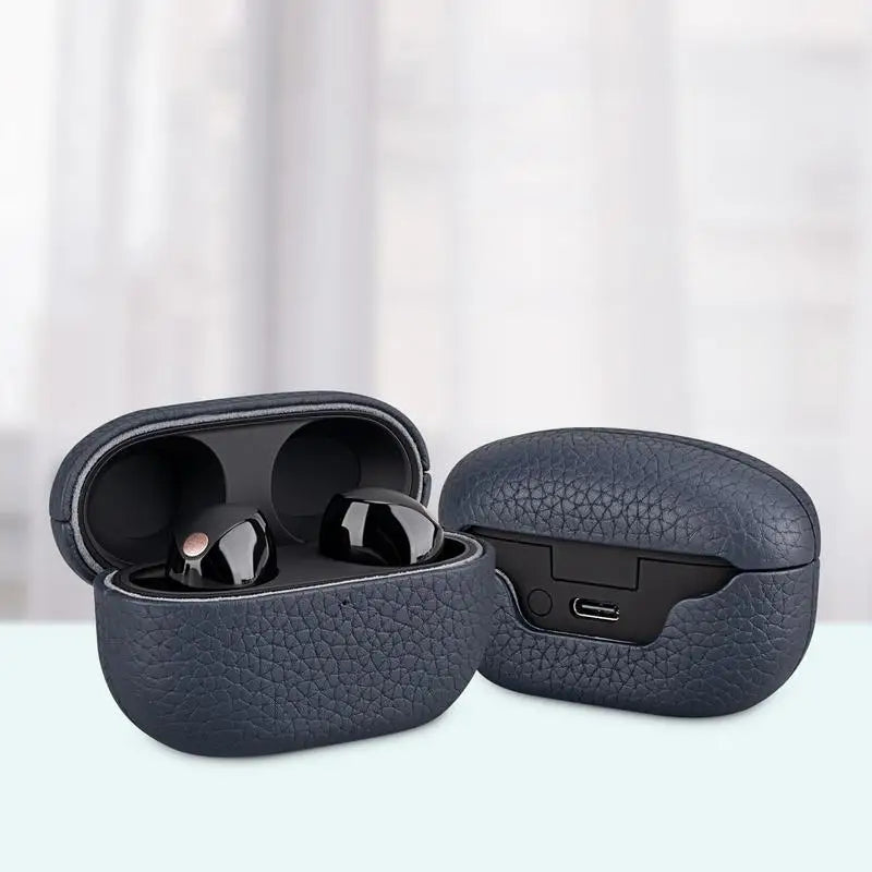 Leather Case for SONY WF-1000XM5 Earbuds