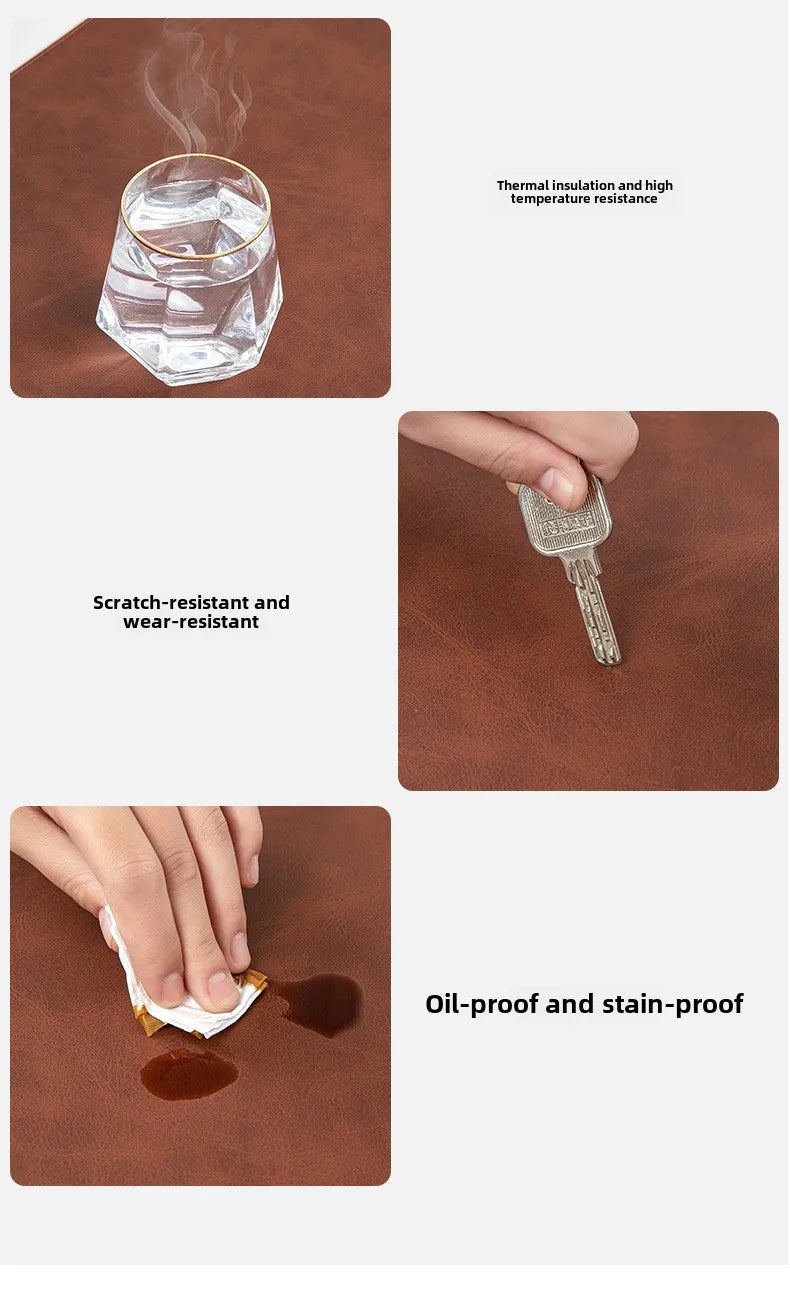 FTVAE Waterproof PU Large Desk Mouse Pad