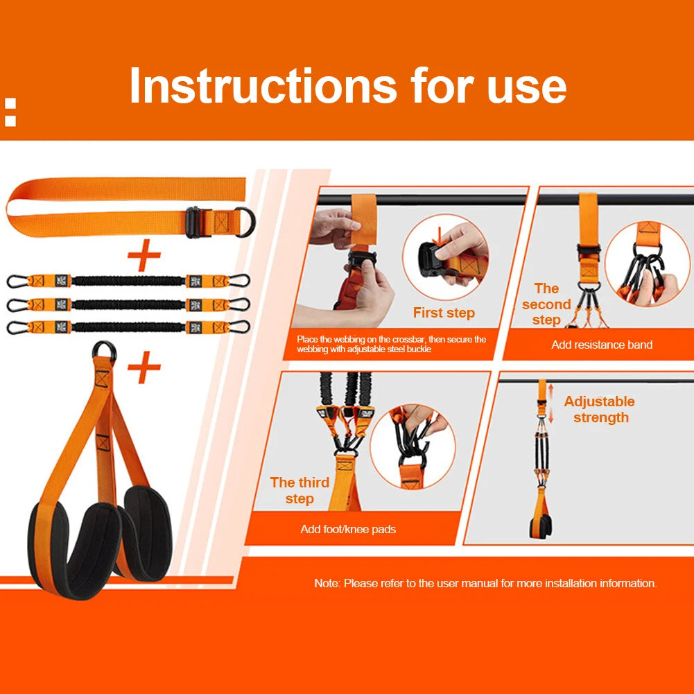 Assisted Pull-Up Bands 75–225LBS Set