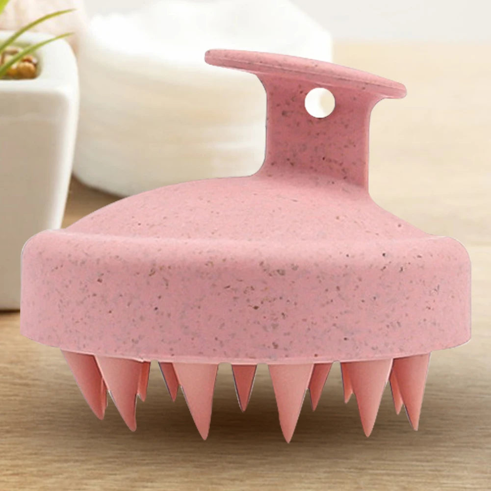 Head Massage Shampoo Brush with Handle