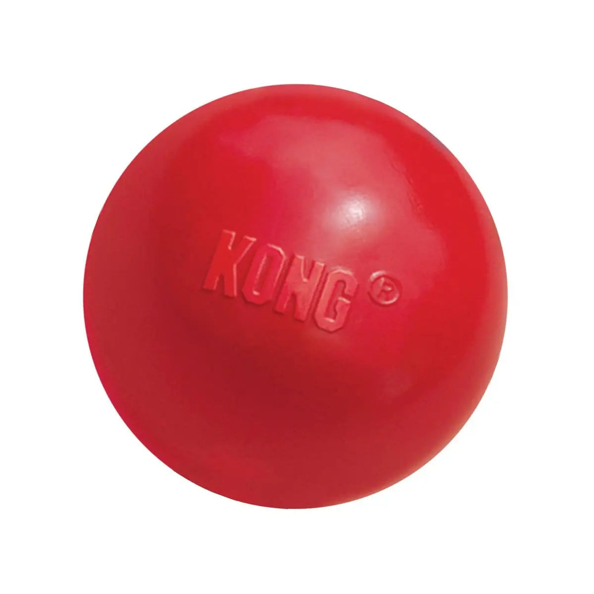 Red Bouncy Ball Dog Toy for Active Pets
