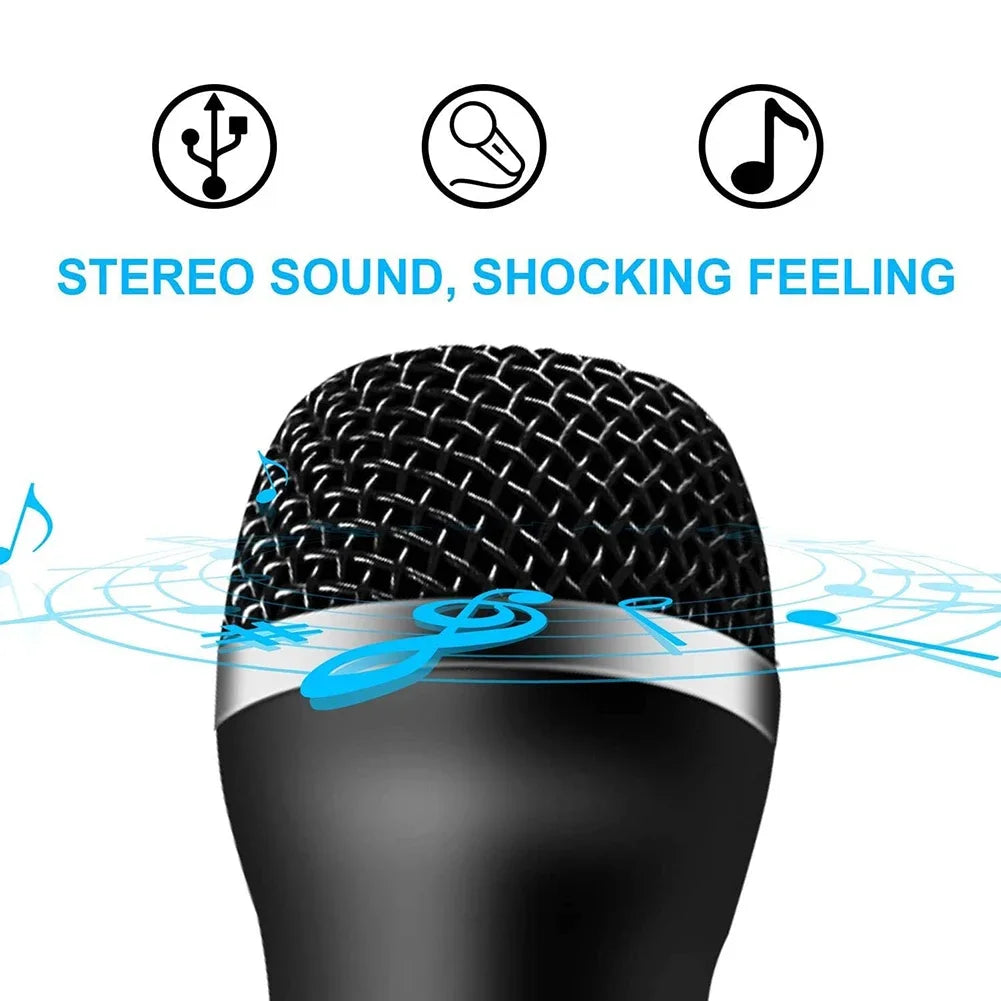 Universal USB Wired Mic for Gaming & Chat