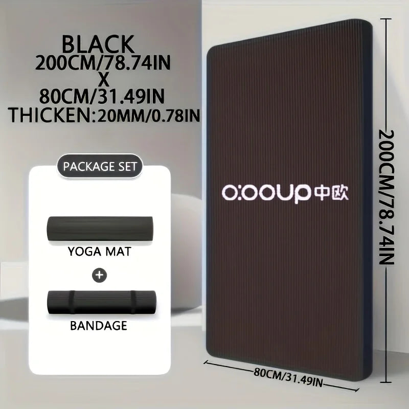 15/20mm Thick NBR Outdoor Yoga Mat