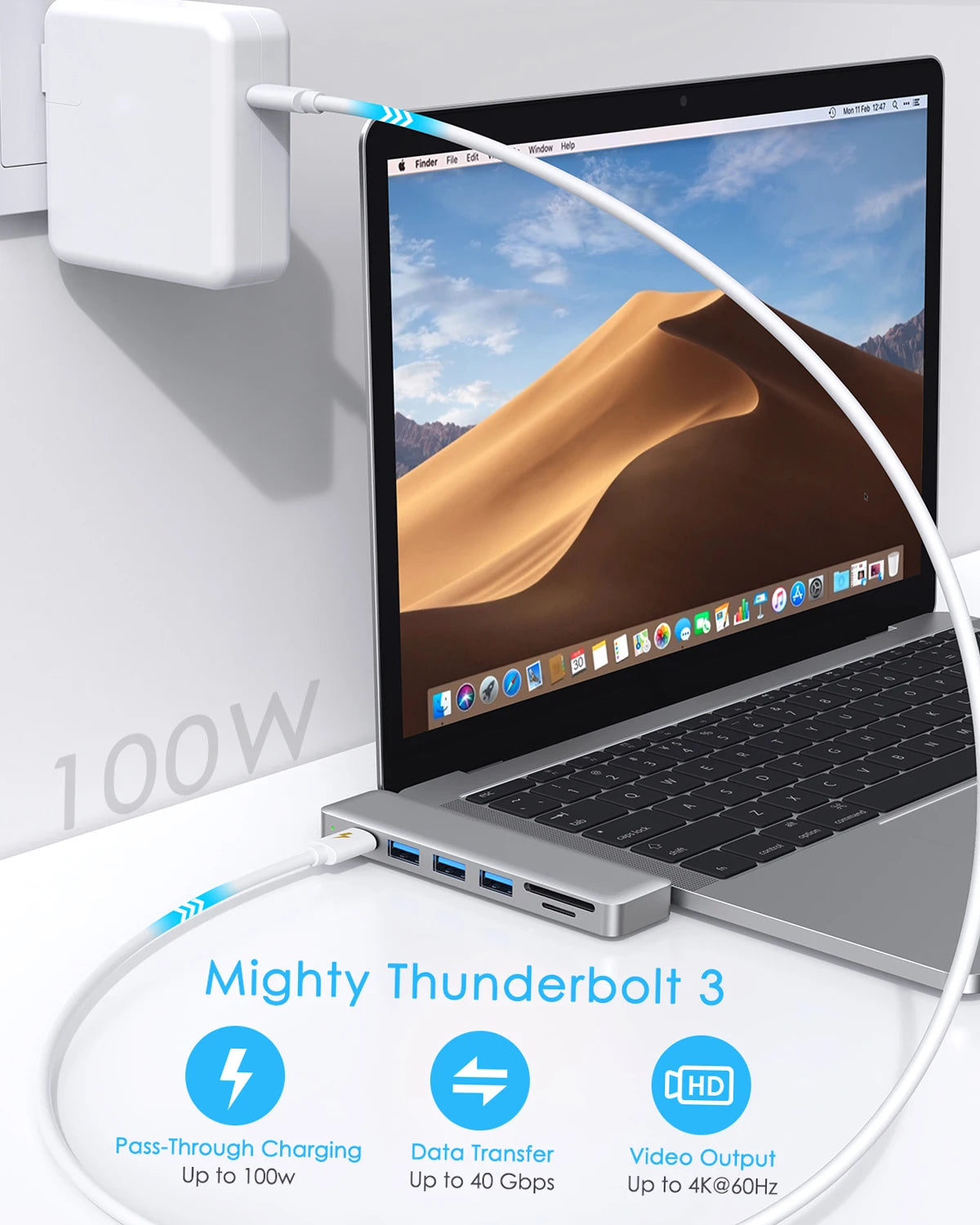 Dodocool 7-in-1 USB-C Multiport Hub