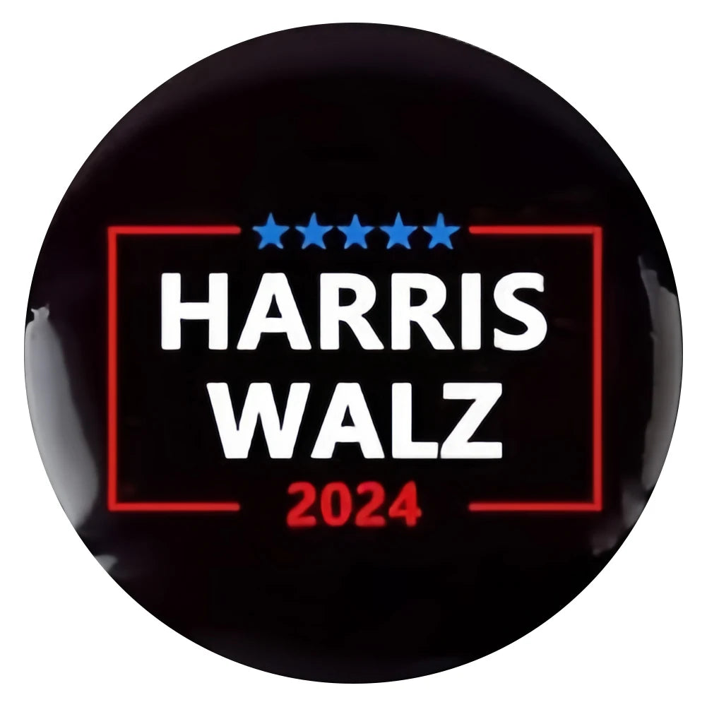 Harris Walz 2024 President Pin Brooch