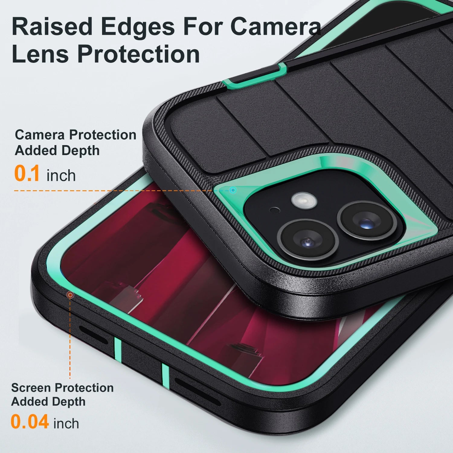 iPhone 11 Rugged Kickstand Case – B/G