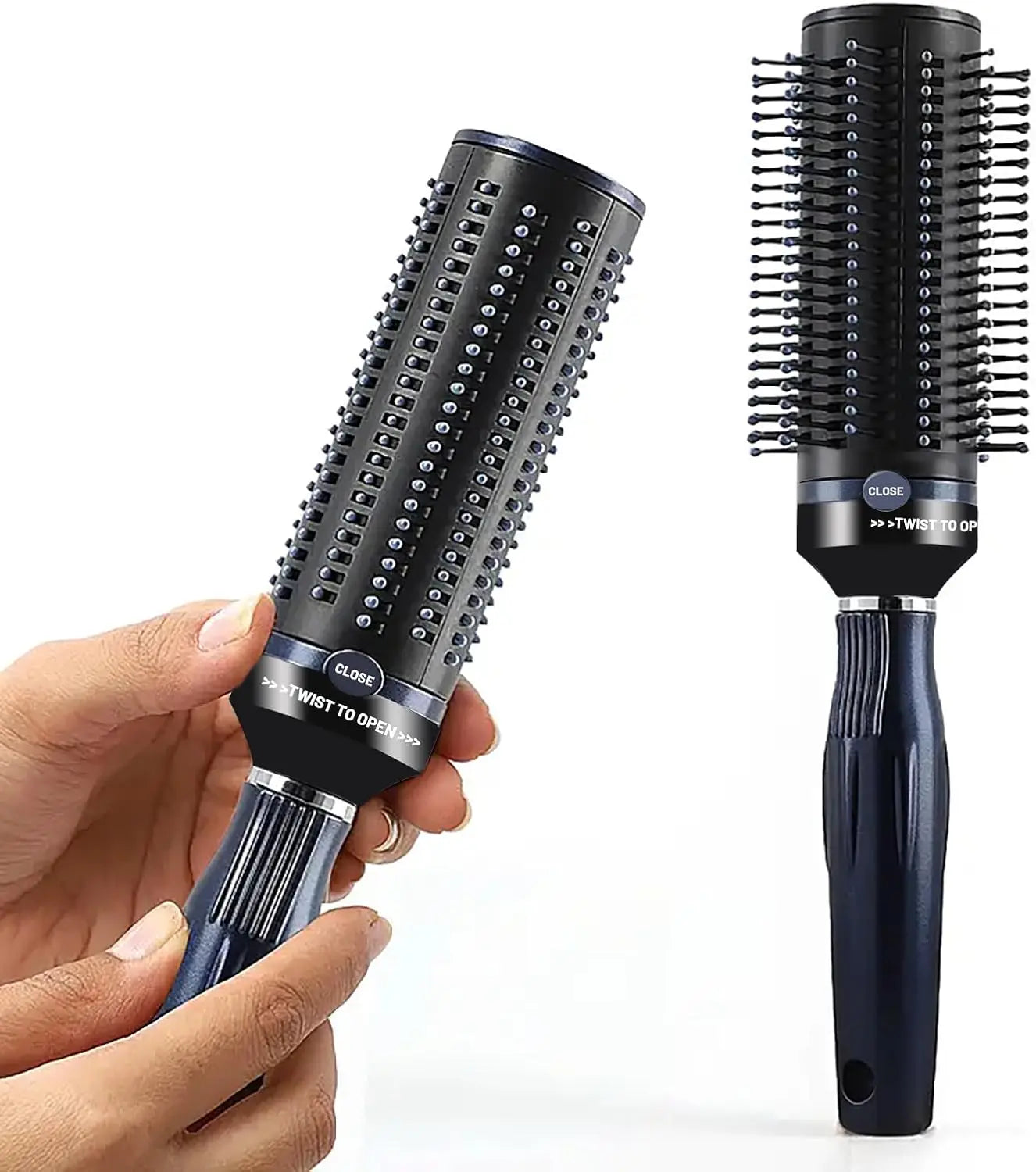 Self Cleaning Retractable Hair Brush