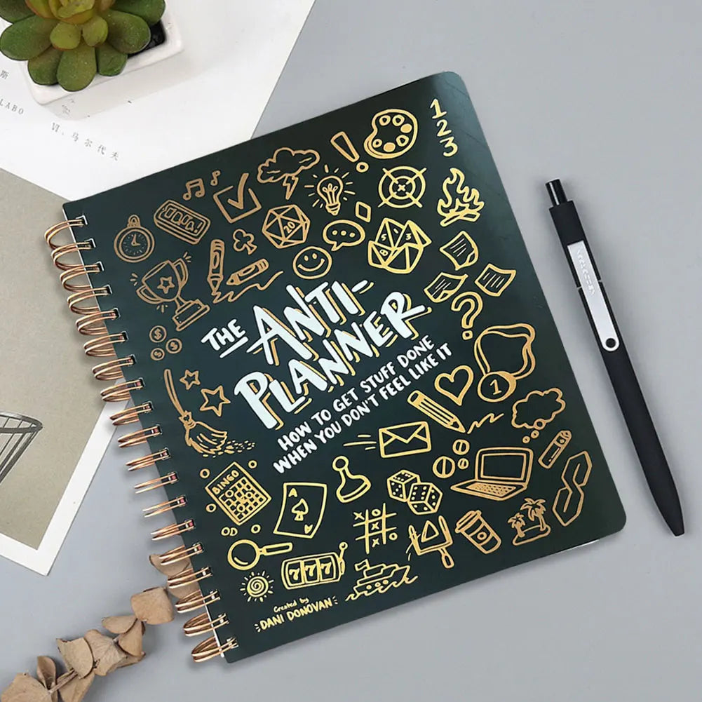 Anti-Planner Journal – Get Stuff Done Notebook