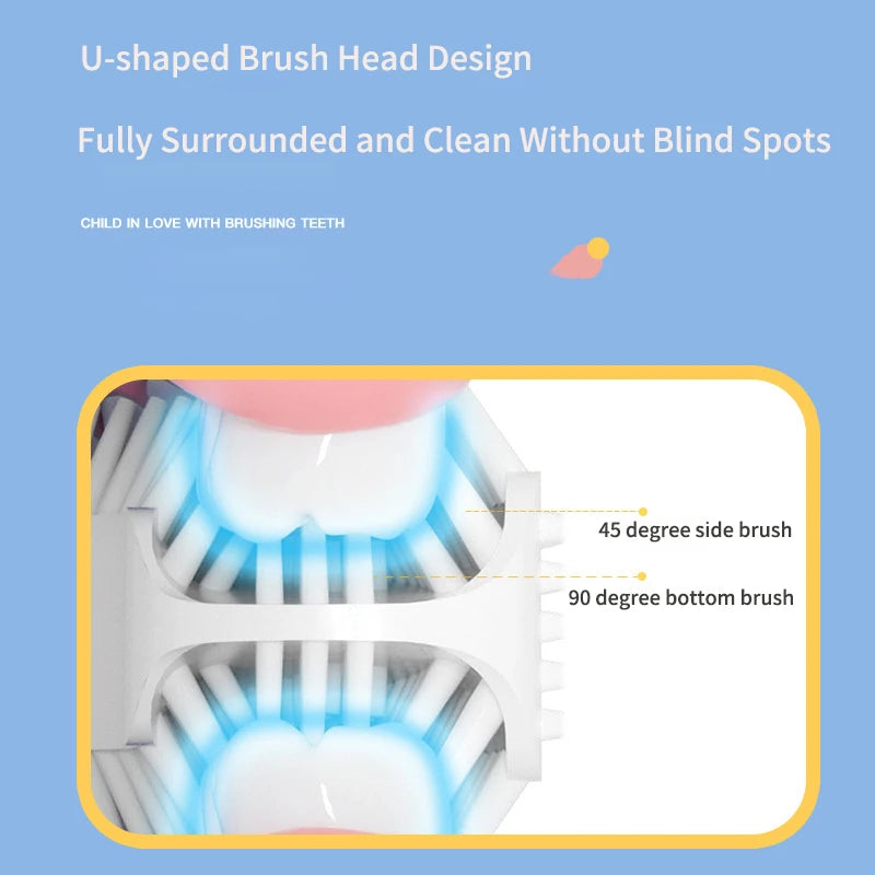 U-Shaped Sonic Toothbrush – 360° Clean