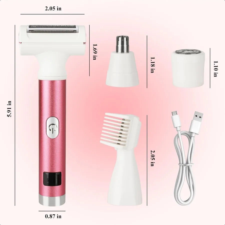 Electric Shaver for Women & Men – Cordless