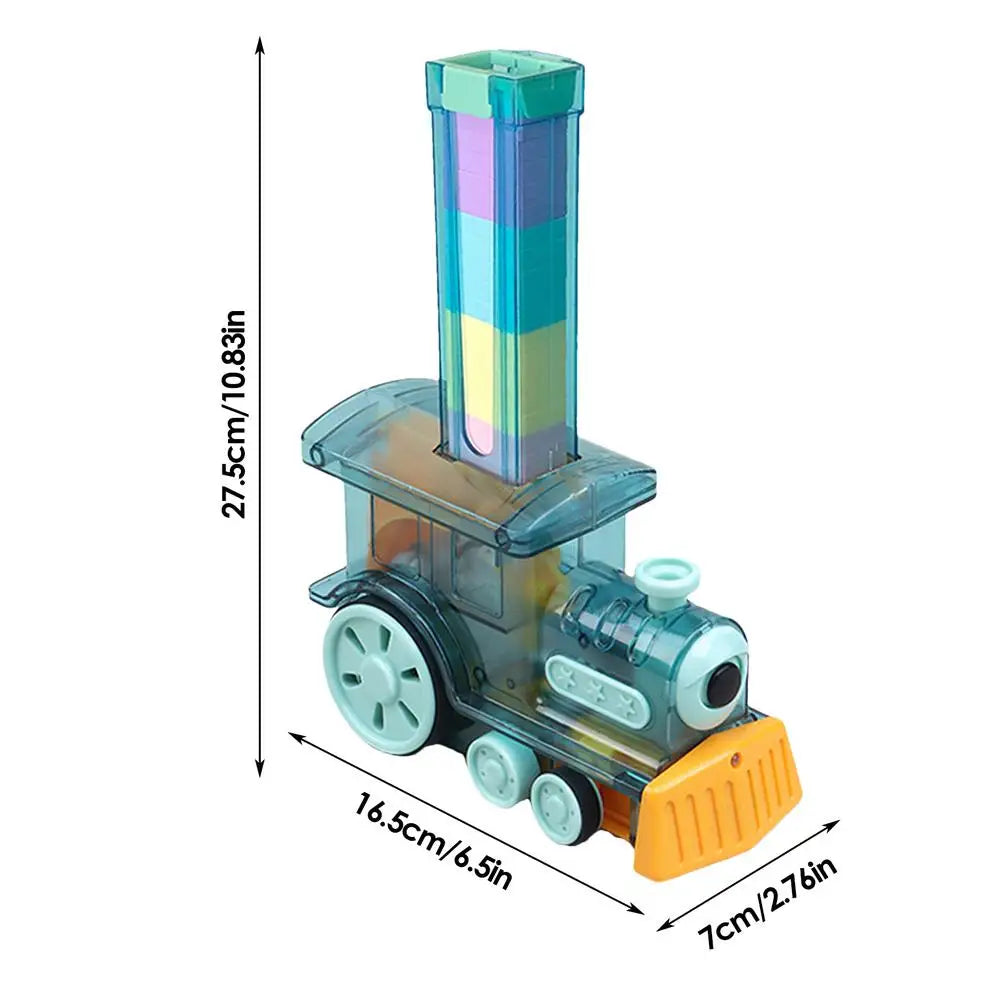 Domino Train Set – Auto STEM Toy Fun