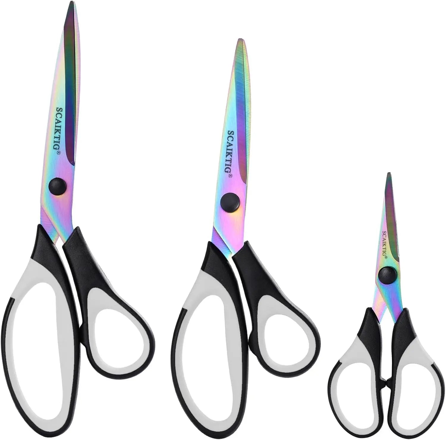 3 Pack Craft Scissors Set – Titanium Blades