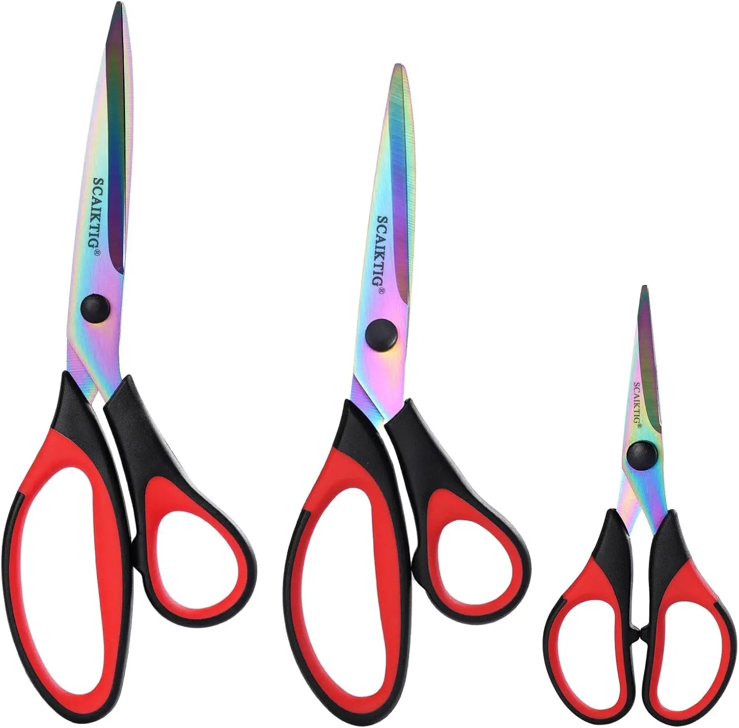 3 Pack Craft Scissors Set – Titanium Blades