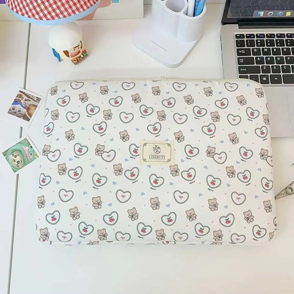 Leopard Print Retro Laptop Bag 15"