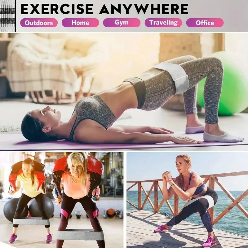 Gradient Crochet Deep Squat Resistance Band