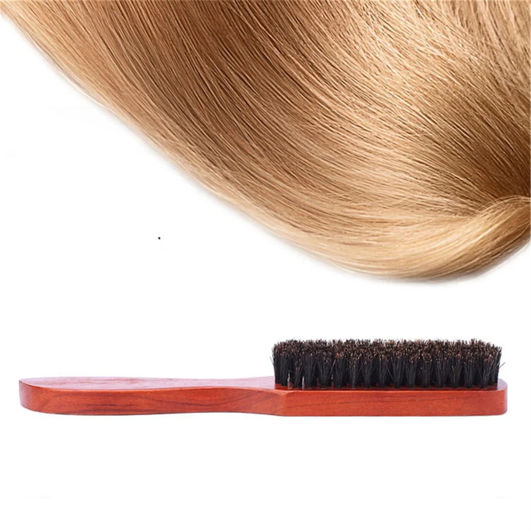 Slim Boar Bristle Teasing Hair Brush