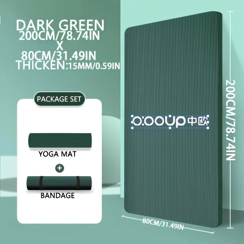 15/20mm Thick NBR Outdoor Yoga Mat