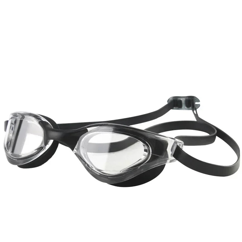 Adult Anti-Fog HD Silicone Swim Goggles
