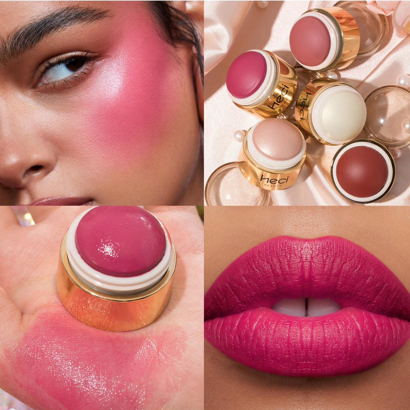 Cream Blush Ball 3-in-1 Makeup Stick