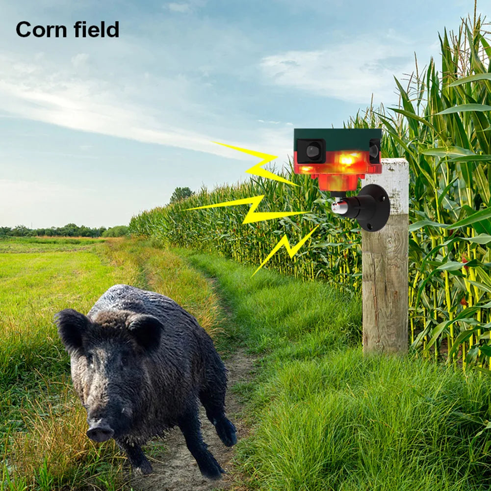 Solar Bird Repeller with Flash Light