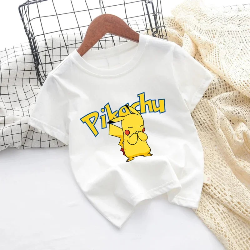 Pikachu Kids & Adult Cartoon T-Shirt