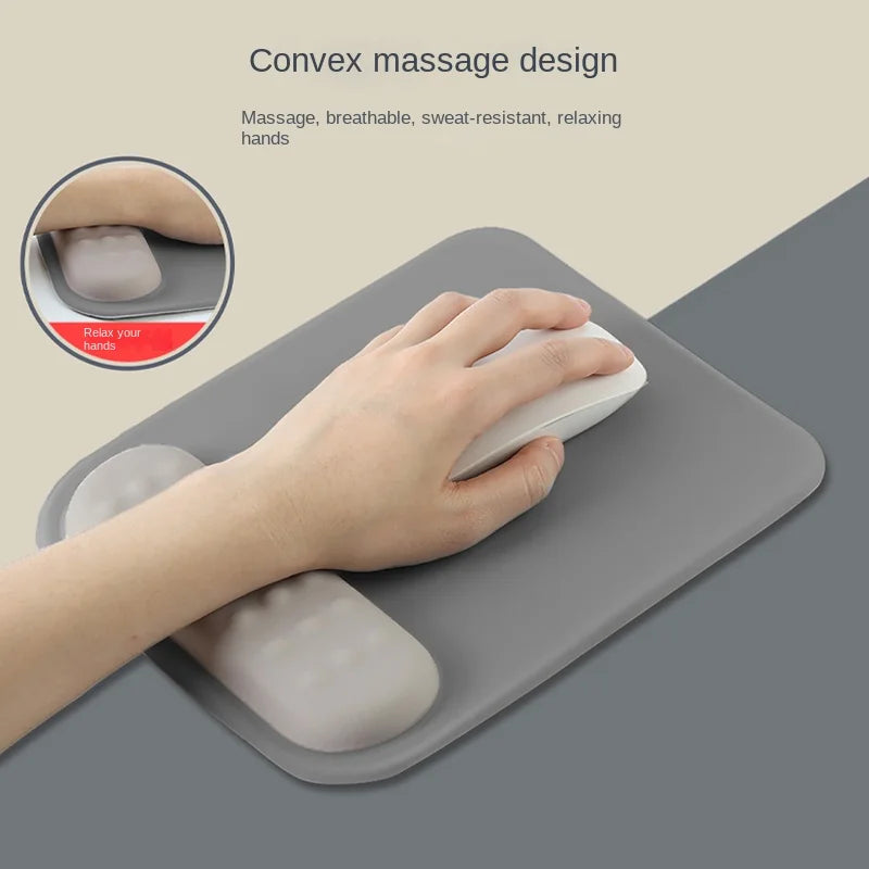 Ergonomic Memory Foam Wrist Rest Mouse Pad